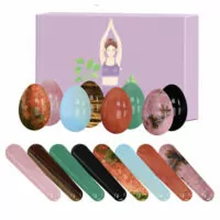 Kit de Pedras Egg para Pompoarismo Energético - Equilibre seus Chakras